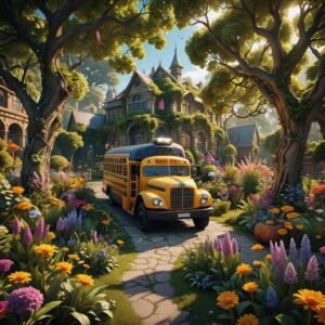 В день экскурсии весь класс с нетерпением ждал автобуса.